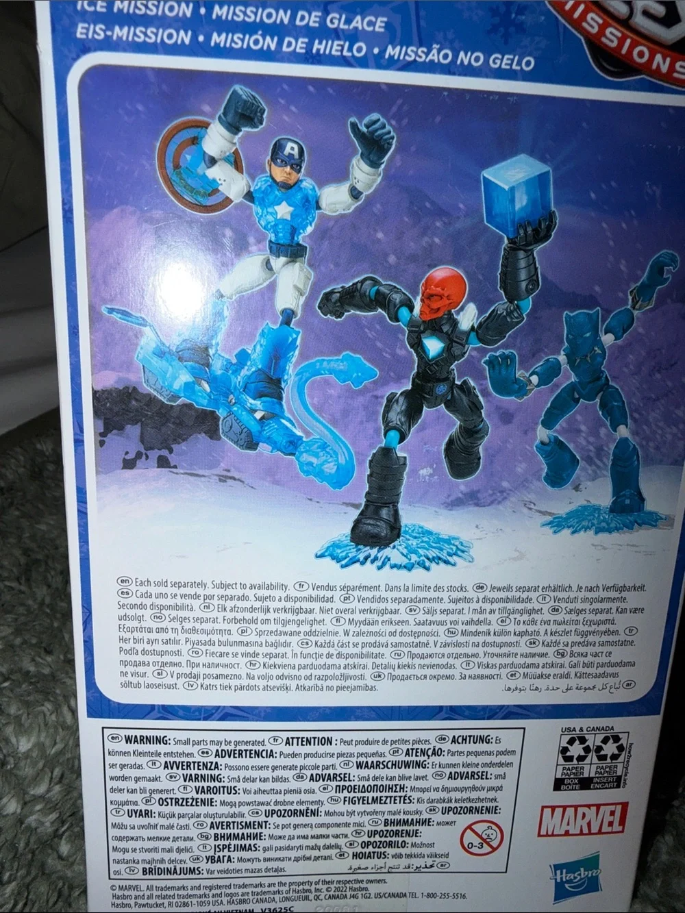 Marvel Avengers BEND & FLEX 6” (approx) FIGURES. INCLUDES FIGURINE & ACCESSORY.